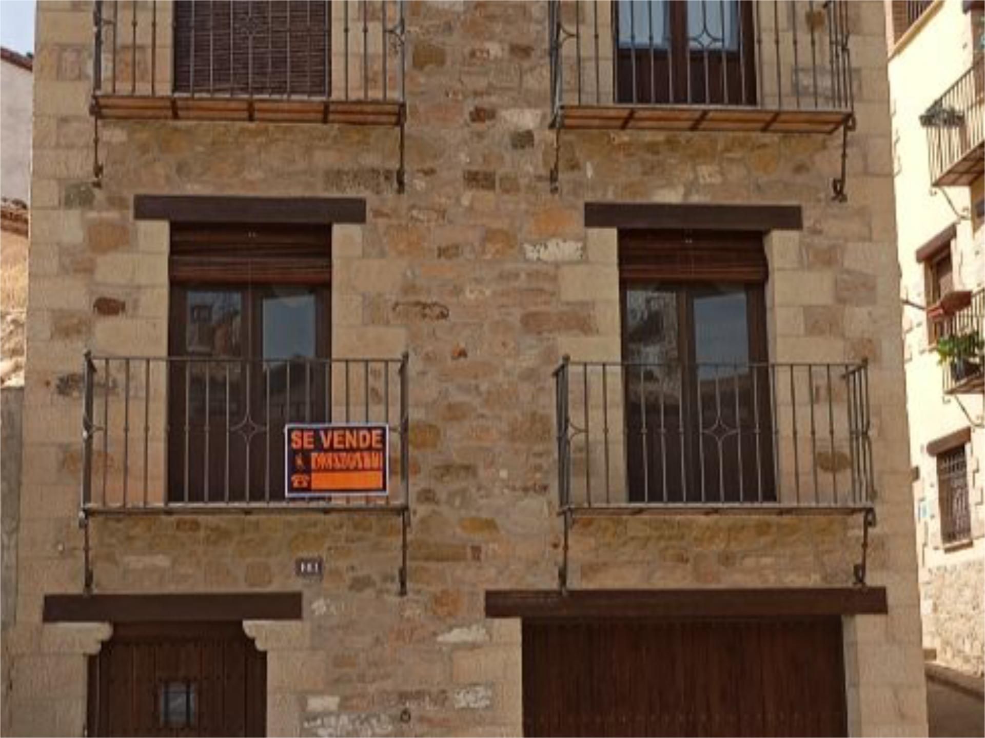 Exterior view of Country house for sale in Rubielos de Mora  with Heating, Terrace and Furnished