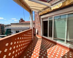 Balcony of Flat for sale in  Madrid Capital  with Air Conditioner and Terrace