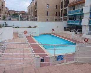 Swimming pool of Flat for sale in La Puebla de Alfindén  with Terrace and Swimming Pool