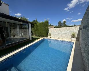 Swimming pool of House or chalet for sale in Mairena del Aljarafe  with Air Conditioner, Terrace and Swimming Pool