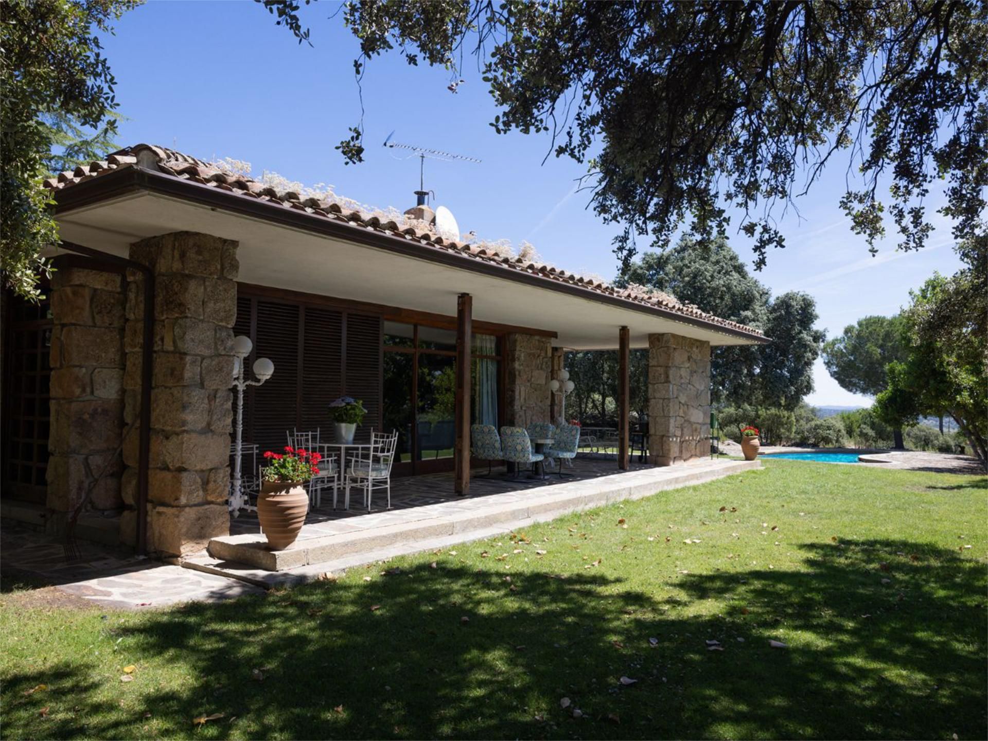 Garten von Country house zum verkauf in Fresnedillas de la Oliva mit Heizung, Privatgarten und Terrasse