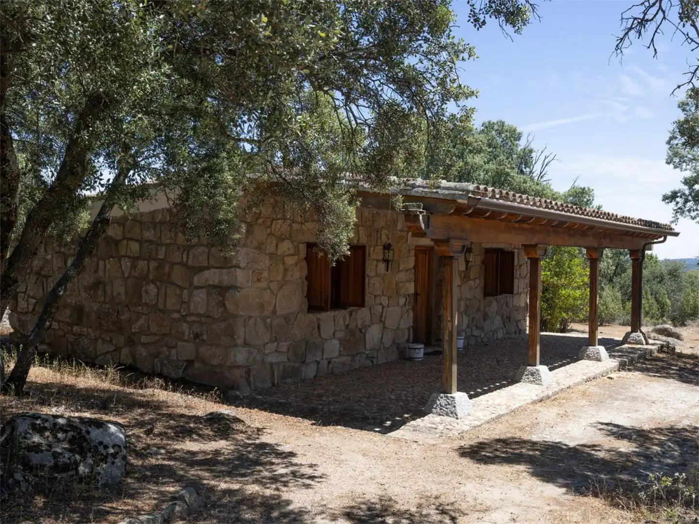 Casa o chalet en venta en Fresnedillas de la Oliva Vista exterior de Casa o chalet en venta en Fresnedillas de la Oliva con Terraza y Piscina