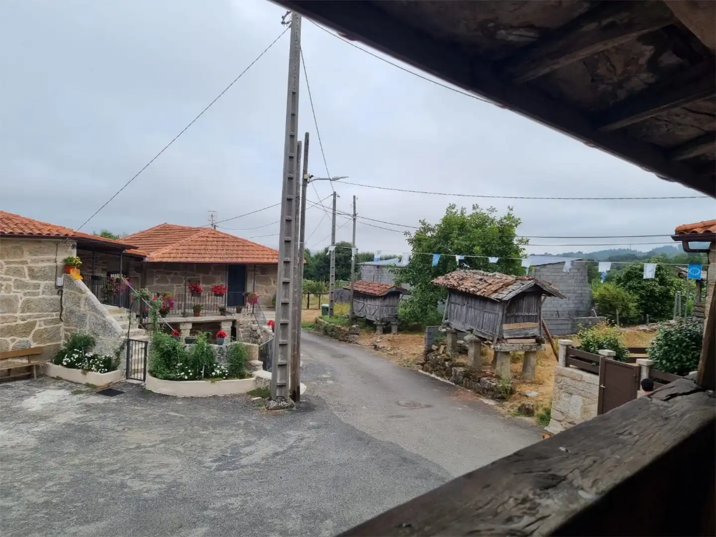 Exterior view of Detached homes for sale in Porqueira  with Terrace
