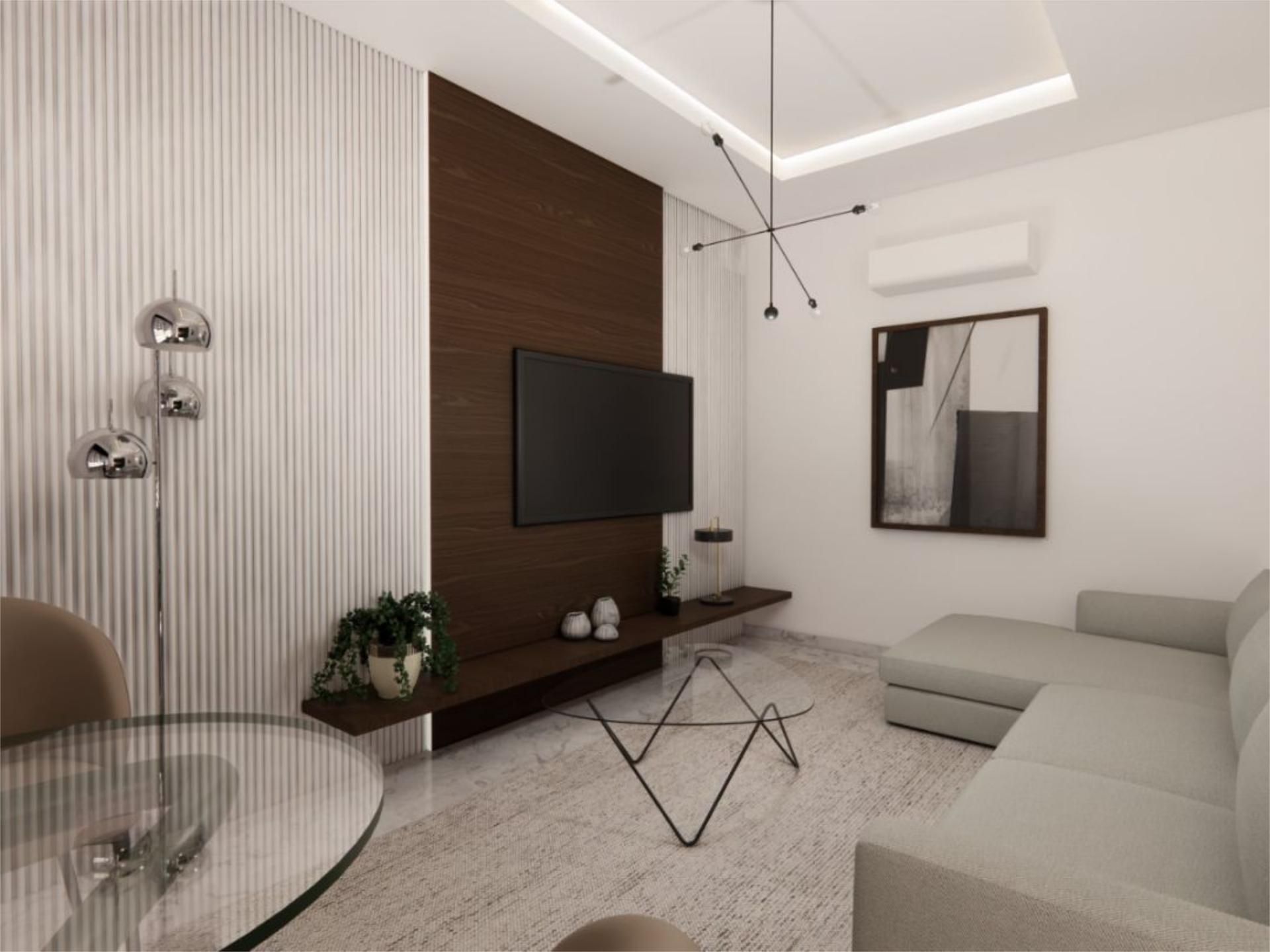 Sala d'estar de Pis en venda en  Madrid Capital amb Aire condicionat