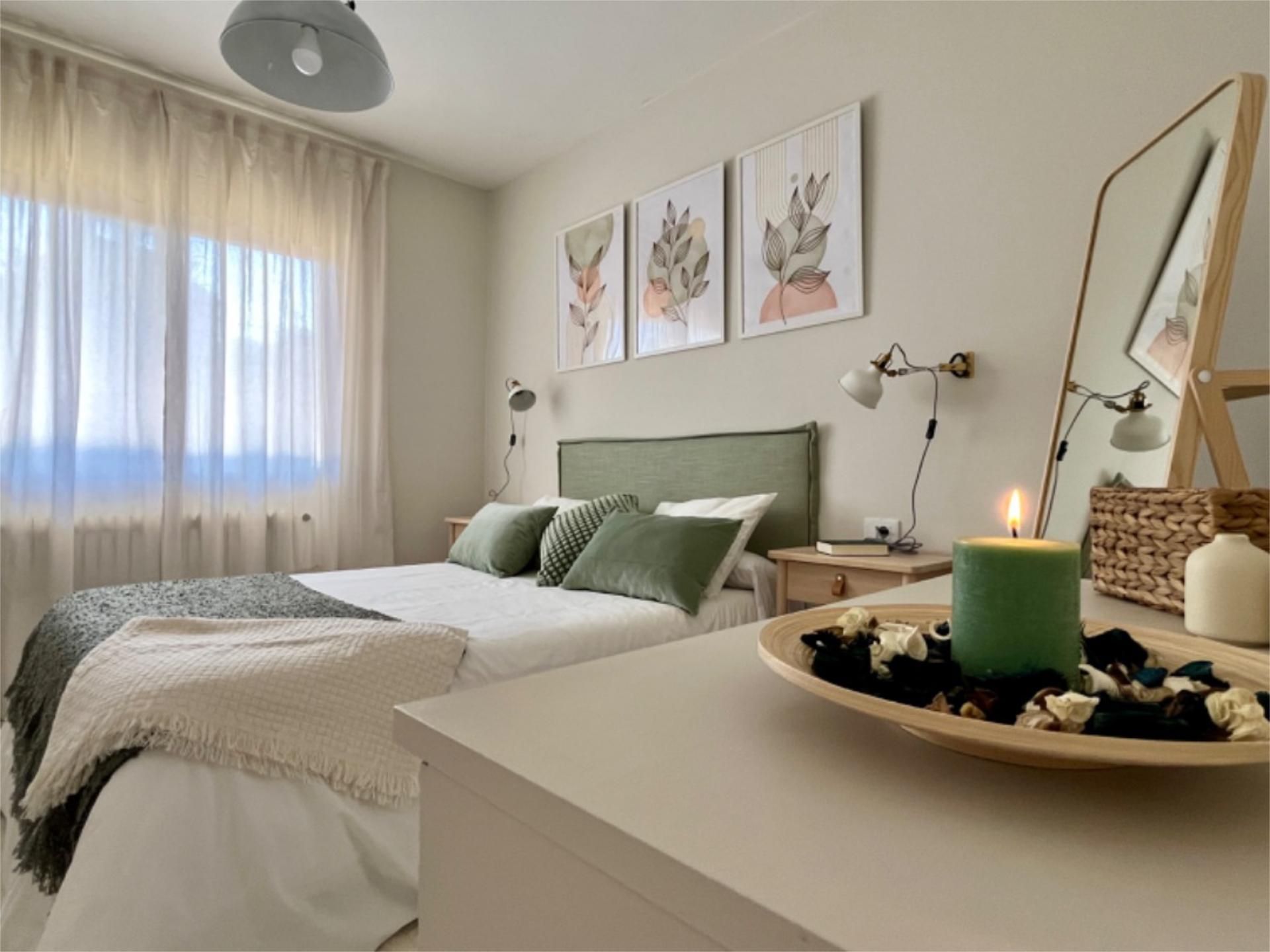 Bedroom of Flat for sale in Sober  with Heating, Private garden and Parquet flooring
