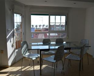 Dining room of Flat to rent in  Valencia Capital  with Air Conditioner and Balcony