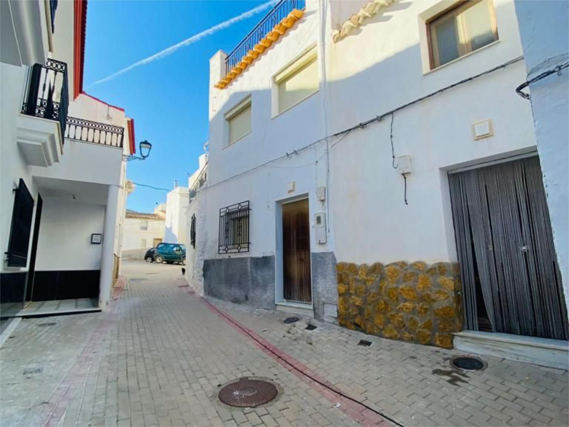 Exterior view of Single-family semi-detached for sale in Líjar  with Private garden, Terrace and Furnished