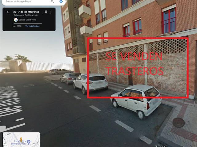 Trastero en Venta en Paseo de los Madroños, 22 en Estación