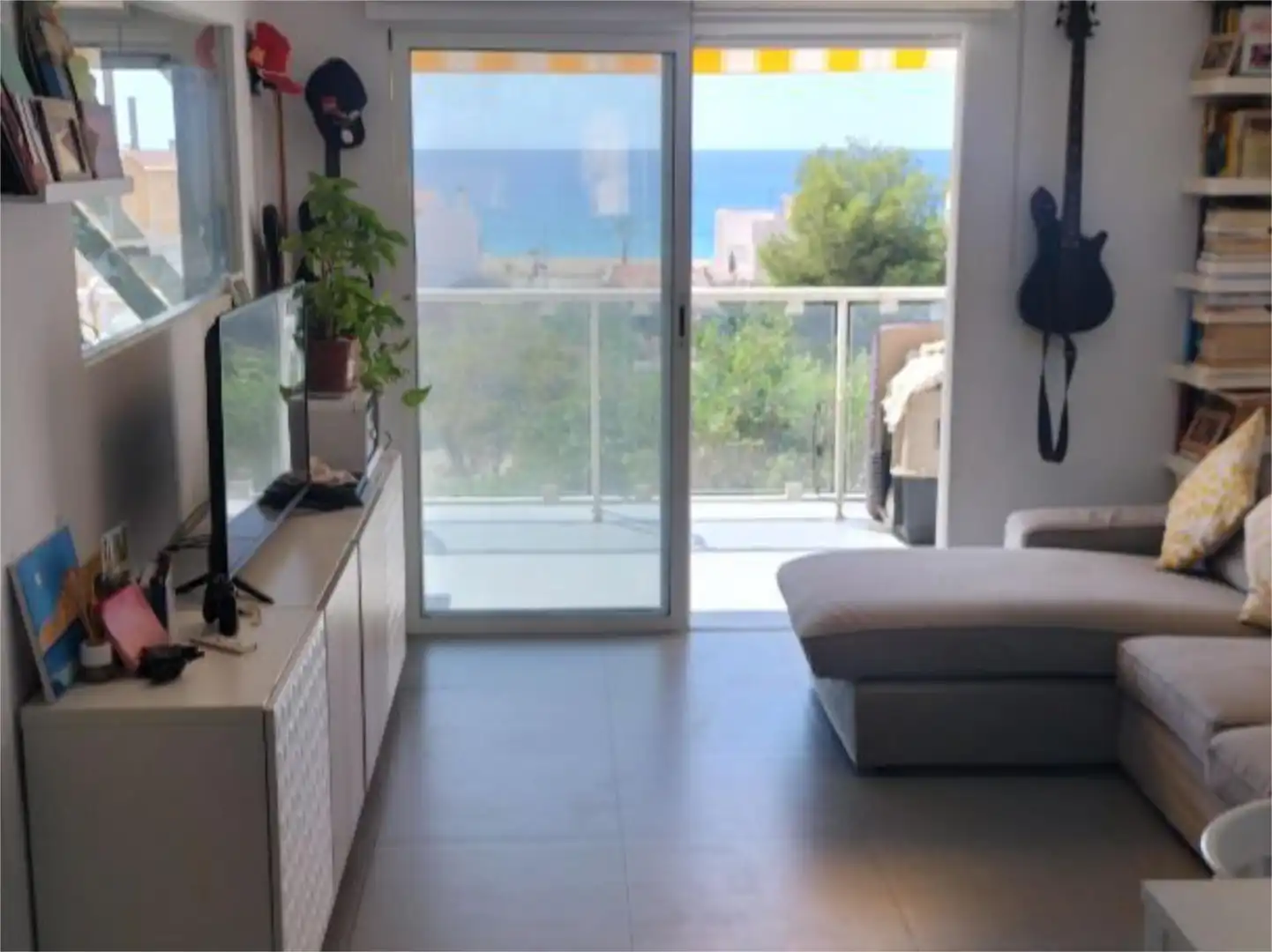 Flat for sale in Calle Torre de los Caballos, 3, Bolnuevo Living room of Flat for sale in Mazarrón with Air Conditioner, Heating and Terrace