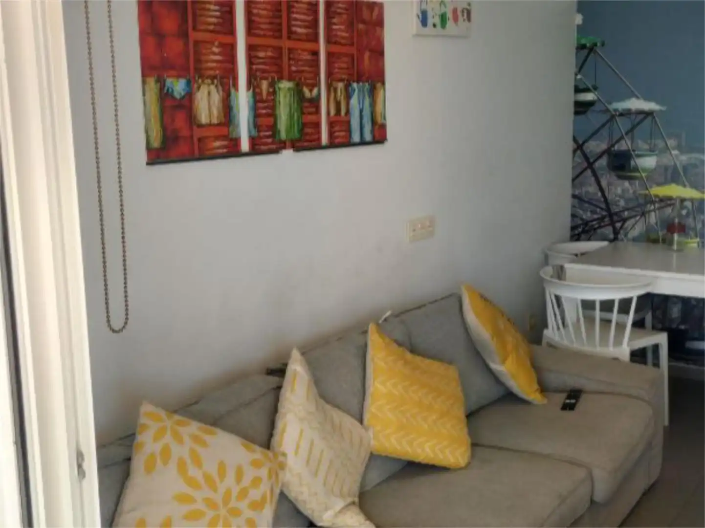 Flat for sale in Calle Torre de los Caballos, 3, Bolnuevo Living room of Flat for sale in Mazarrón with Air Conditioner, Heating and Terrace