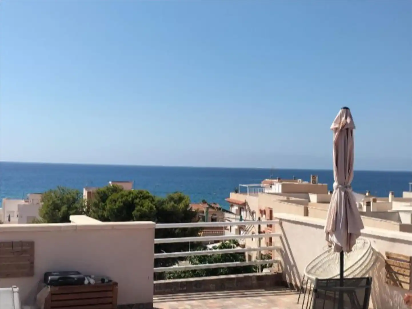 Flat for sale in Calle Torre de los Caballos, 3, Bolnuevo Balcony of Flat for sale in Mazarrón with Air Conditioner, Heating and Terrace