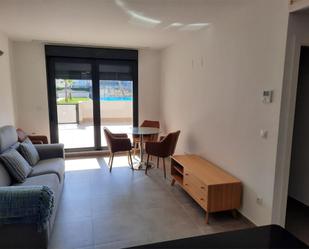 Living room of Flat for sale in Dénia  with Air Conditioner, Terrace and Swimming Pool