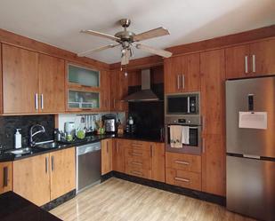 Kitchen of Duplex to rent in Roquetas de Mar  with Air Conditioner and Terrace