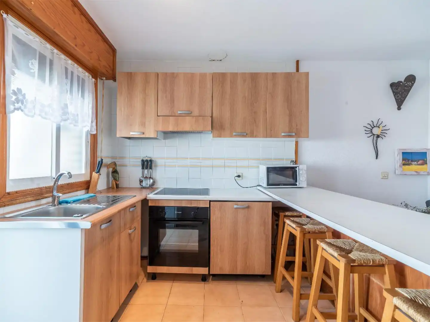 Küche von Wohnung zur Miete in Níjar mit Klimaanlage, Heizung und Terrasse