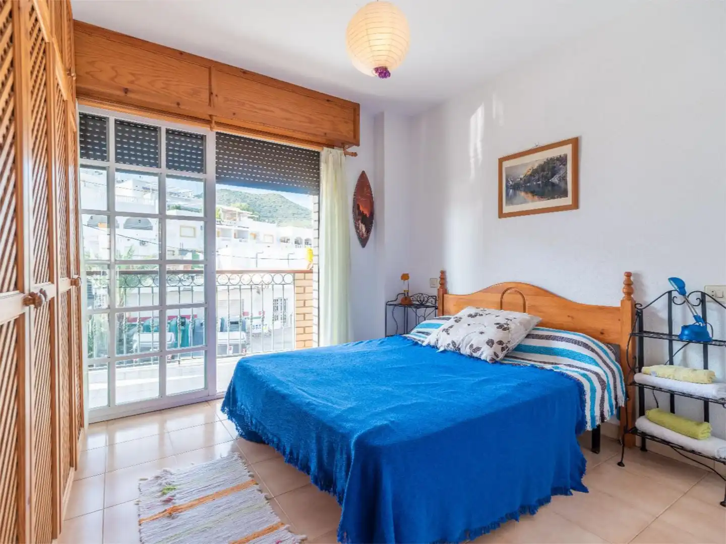 Schlafzimmer von Wohnung zur Miete in Níjar mit Klimaanlage, Heizung und Terrasse