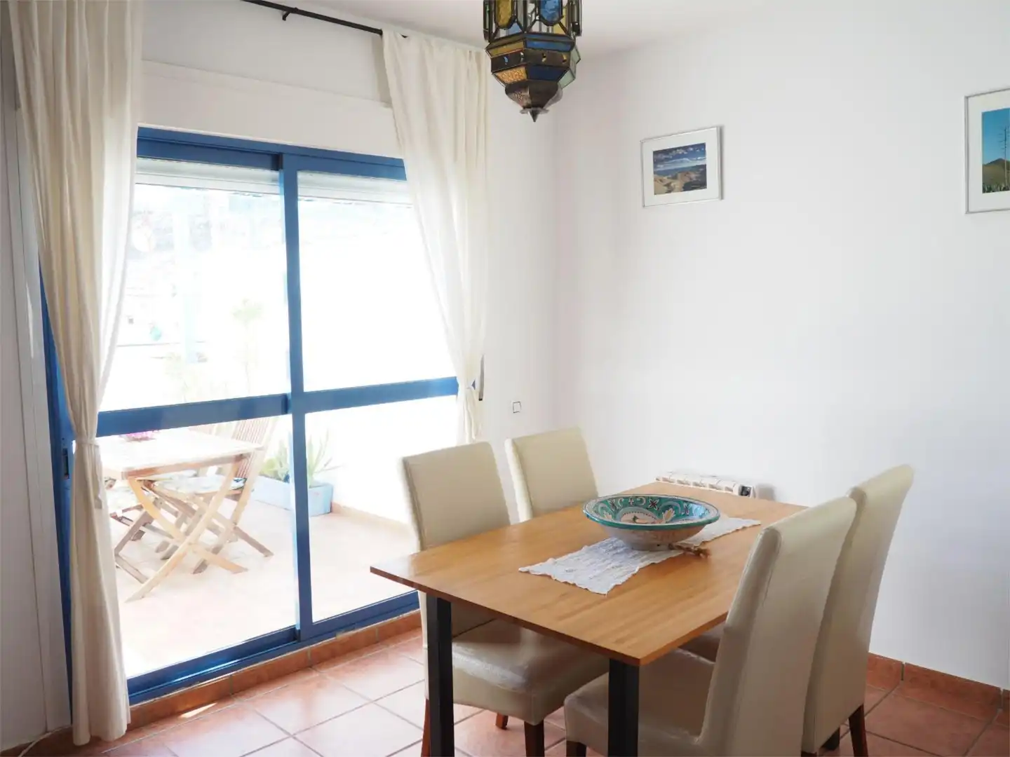 Apartamento de alquiler en Calle de la Testa, 11, San José Comedor de Apartamento de alquiler en Níjar con Aire acondicionado, Calefacción y Terraza