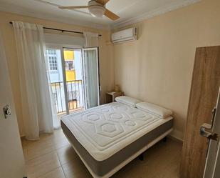 Bedroom of Flat to share in Chiclana de la Frontera  with Air Conditioner, Terrace and Balcony