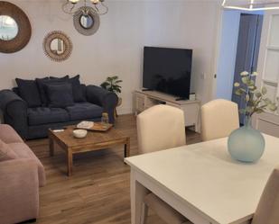 Living room of Single-family semi-detached for sale in  Melilla Capital  with Air Conditioner, Terrace and Swimming Pool