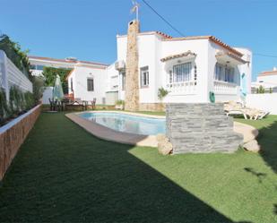 Swimming pool of House or chalet for sale in Calpe / Calp  with Air Conditioner and Swimming Pool