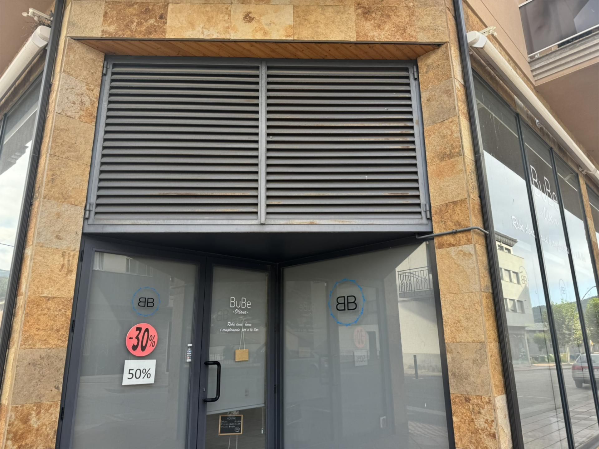 Exterior view of Premises for sale in Oliana  with Air Conditioner