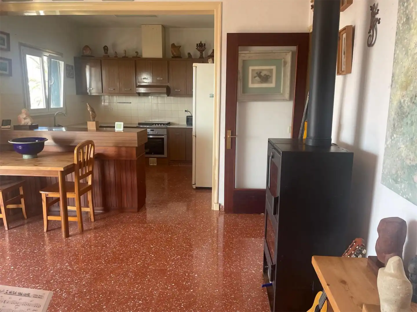 Cuina de Casa o xalet en venda en Sant Lluís amb Terrassa