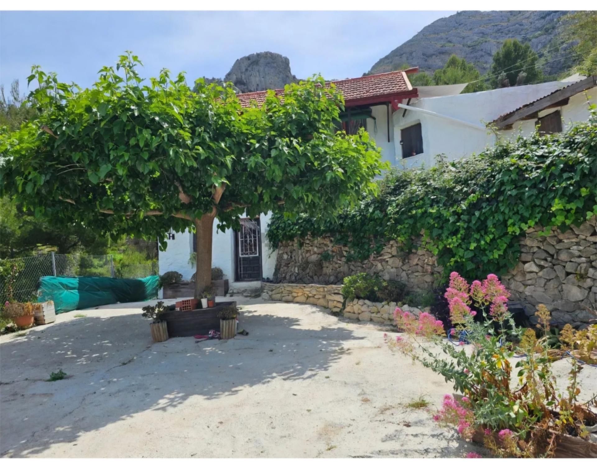 Vista exterior de Casa o xalet en venda en Facheca amb Jardí privat, Terrassa i Traster