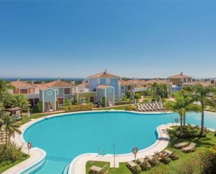 Swimming pool of Flat for sale in Estepona  with Air Conditioner, Terrace and Swimming Pool