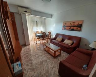 Living room of Flat to rent in  Valencia Capital  with Air Conditioner and Balcony