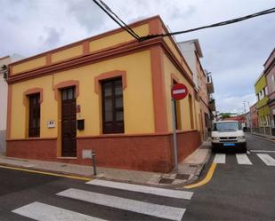 Vista exterior de Planta baixa en venda en San Cristóbal de la Laguna