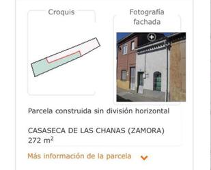 Vista exterior de Casa o xalet en venda en Casaseca de las Chanas