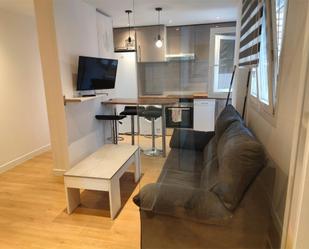 Living room of Flat to rent in  Zaragoza Capital  with Air Conditioner, Heating and Parquet flooring