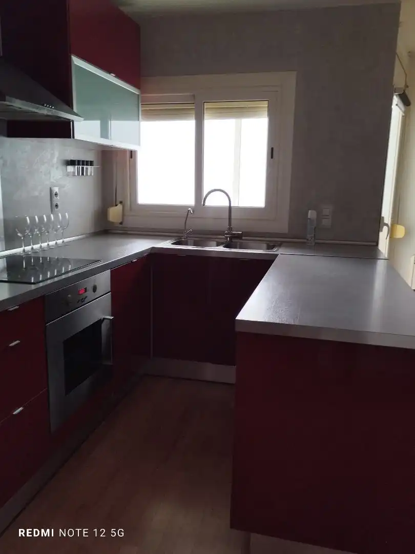 Piso en venta en Avinguda de la Verge de Montserrat, 4, Malgrat de Mar Cocina de Piso en venta en Malgrat de Mar con Aire acondicionado, Calefacción y Parquet