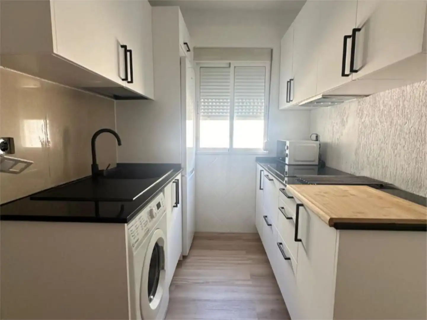 Küche von Wohnung zur untervermieten in Jerez de la Frontera mit Klimaanlage, Heizung und Parkett
