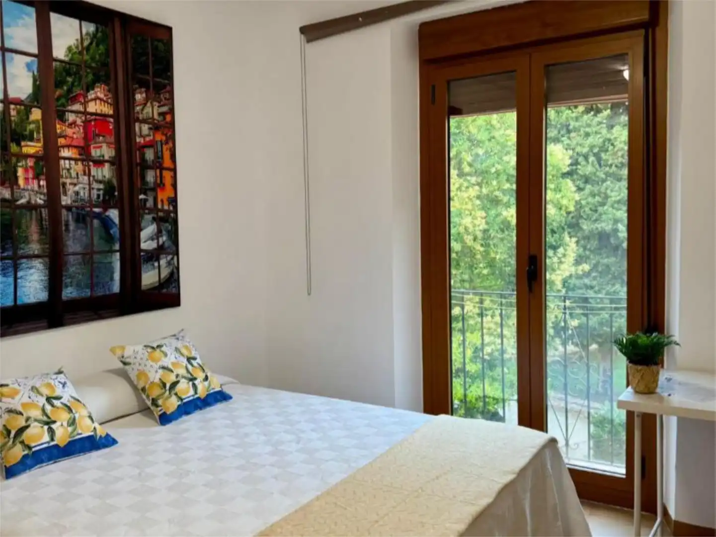 Bedroom of Flat for share in Ontinyent  with Heating, Furnished and Oven