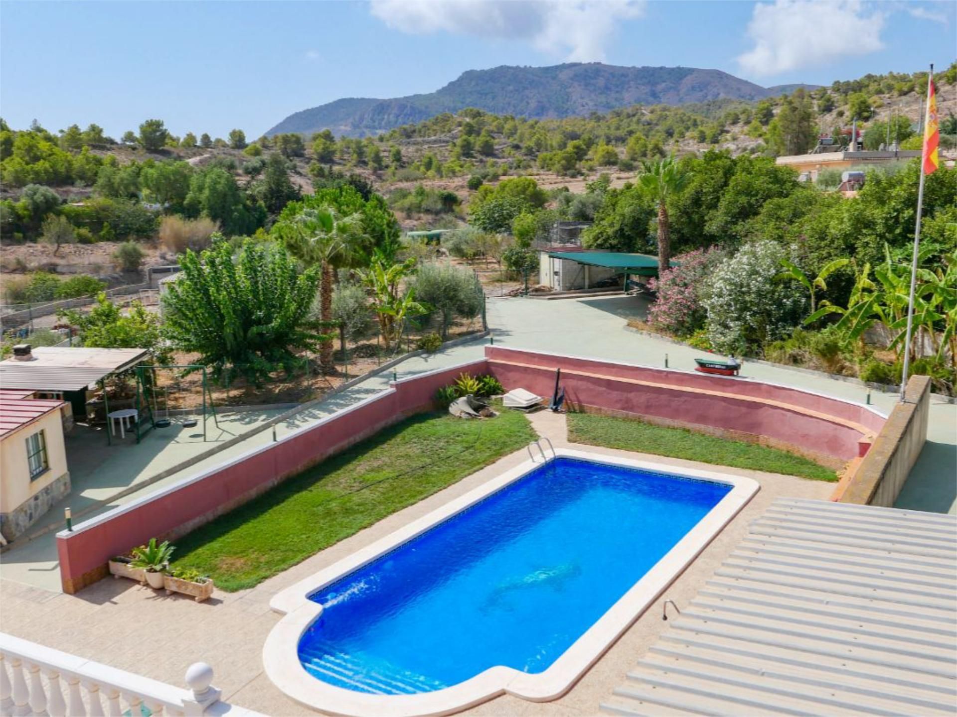 Piscina de Casa o xalet en venda en Cartagena amb Aire condicionat, Terrassa i Piscina