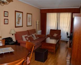 Living room of Flat for sale in  Zaragoza Capital  with Air Conditioner, Terrace and Balcony