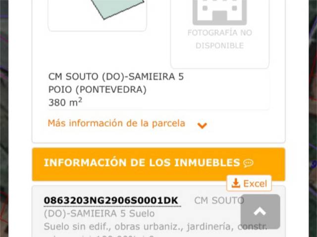 Terreno en Venta en Camiño do Souto, 22 en Poio