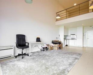 Sala d'estar de Loft en venda en  Madrid Capital amb Aire condicionat i Terrassa