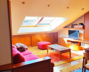 Living room of Attic to rent in Gijón 