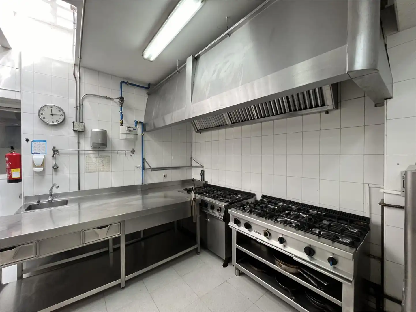 Cocina de Local de alquiler en Madrid con Aire acondicionado