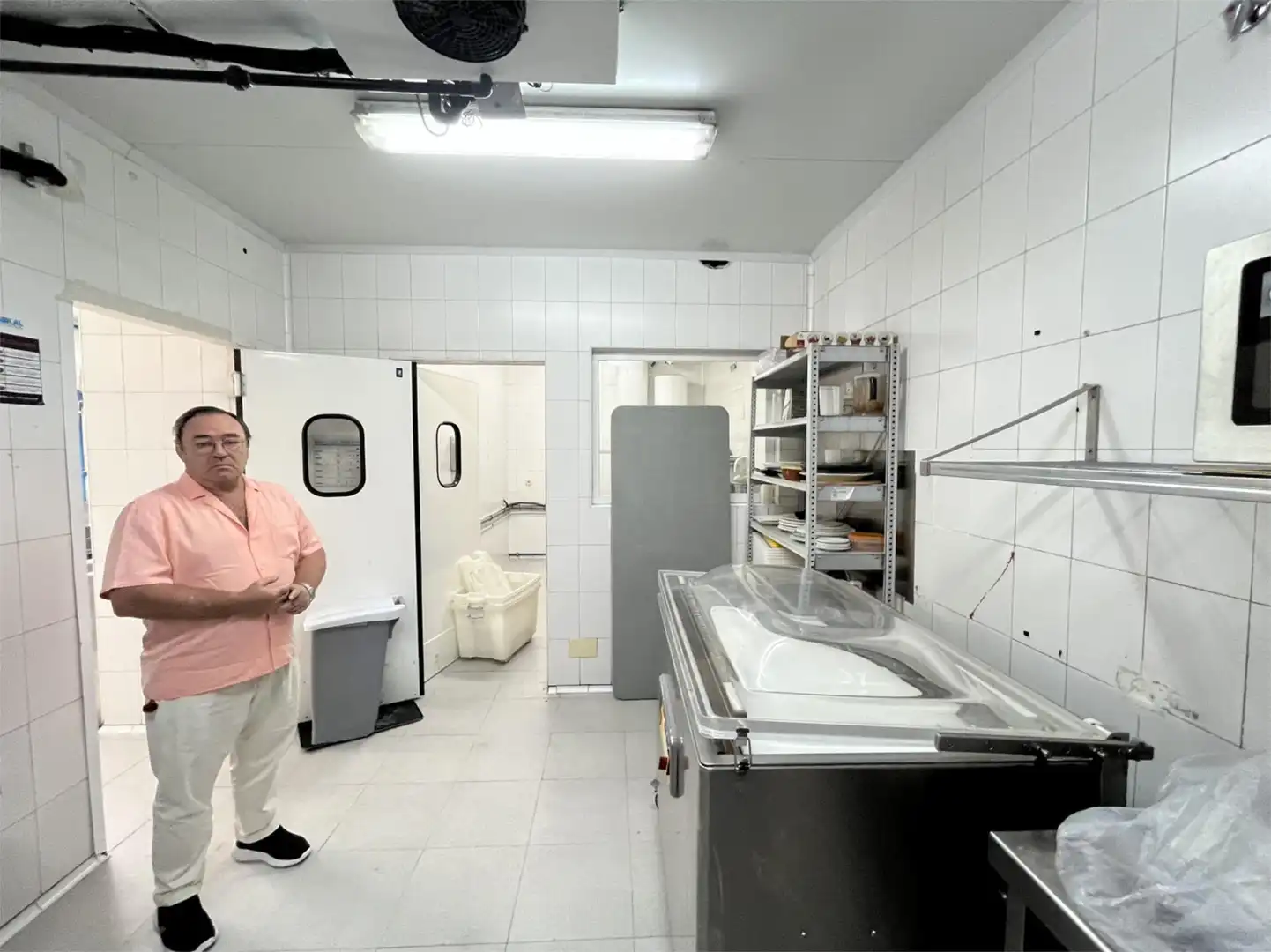 Cocina de Local de alquiler en Madrid con Aire acondicionado