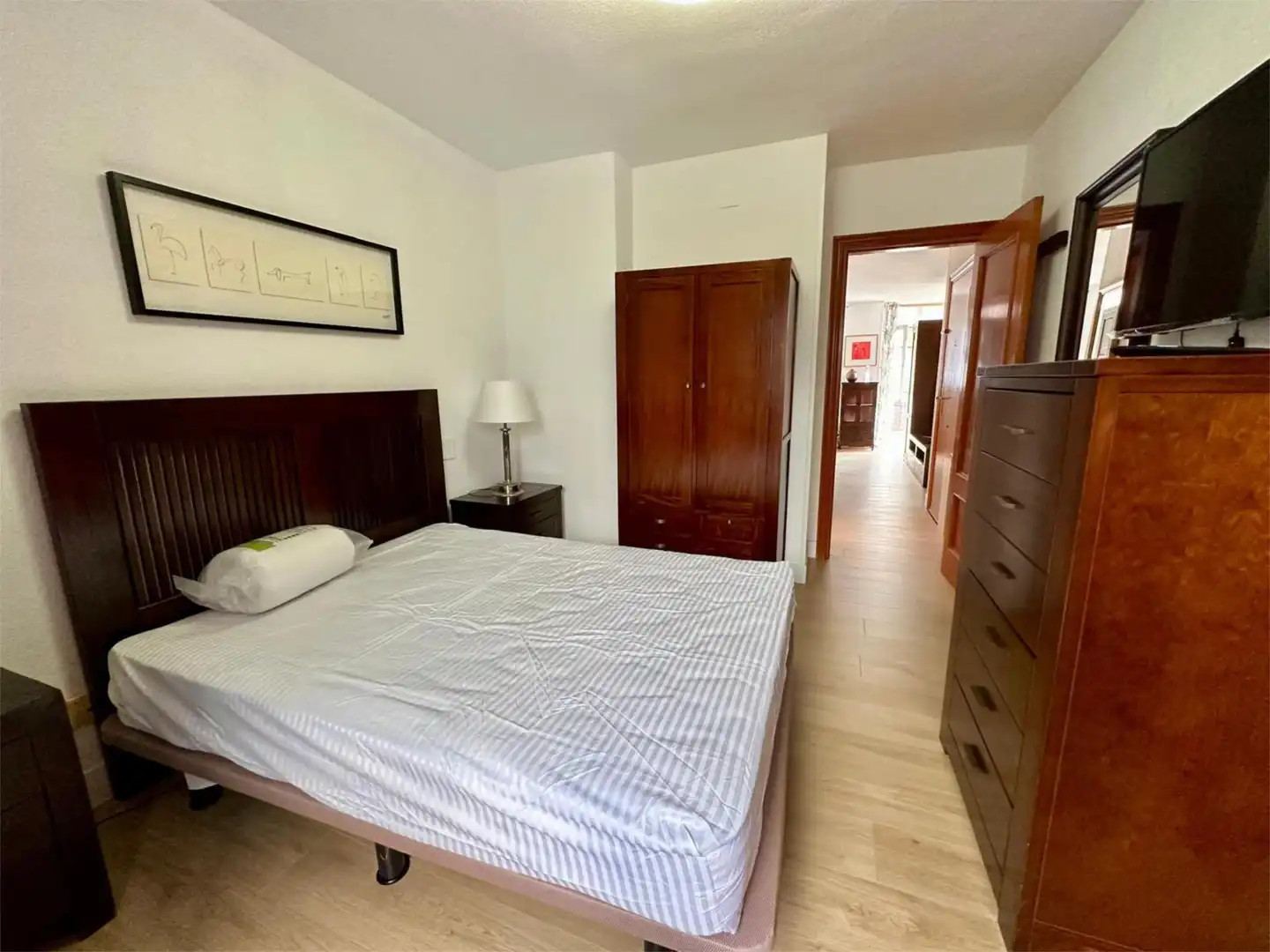 Dormitori de Pis de lloguer en Madrid amb Aire condicionat, Calefacció i Parquet