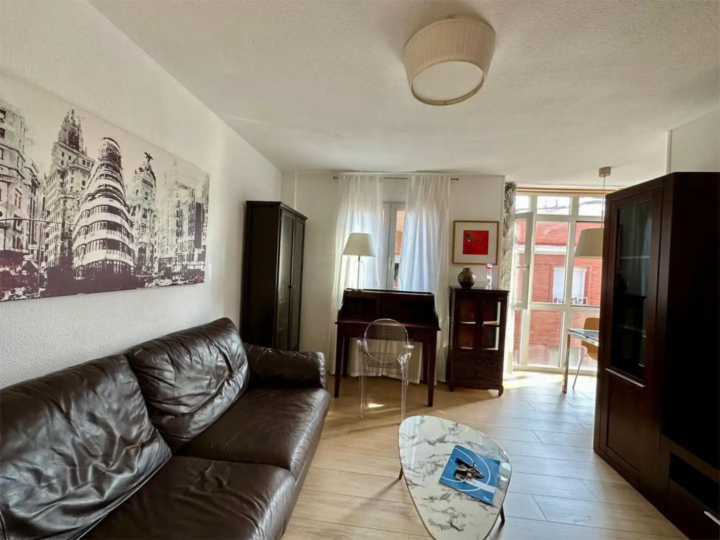 Sala d'estar de Pis de lloguer en Madrid amb Aire condicionat, Calefacció i Parquet
