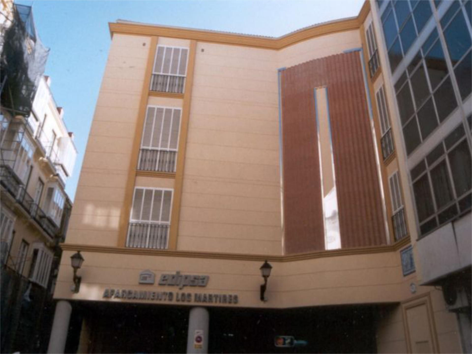 Vista exterior de Garaje de alquiler en Málaga Capital