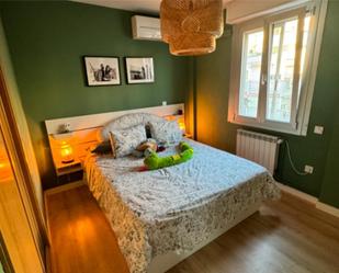 Bedroom of Flat for sale in  Madrid Capital  with Air Conditioner, Terrace and Balcony