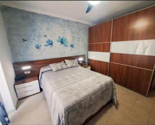 Bedroom of Flat for sale in  Jaén Capital  with Air Conditioner and Balcony