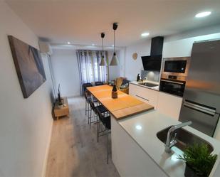 Kitchen of Flat for sale in Salamanca Capital  with Air Conditioner and Balcony