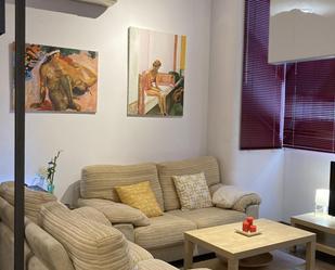 Living room of Apartment to rent in  Madrid Capital  with Air Conditioner