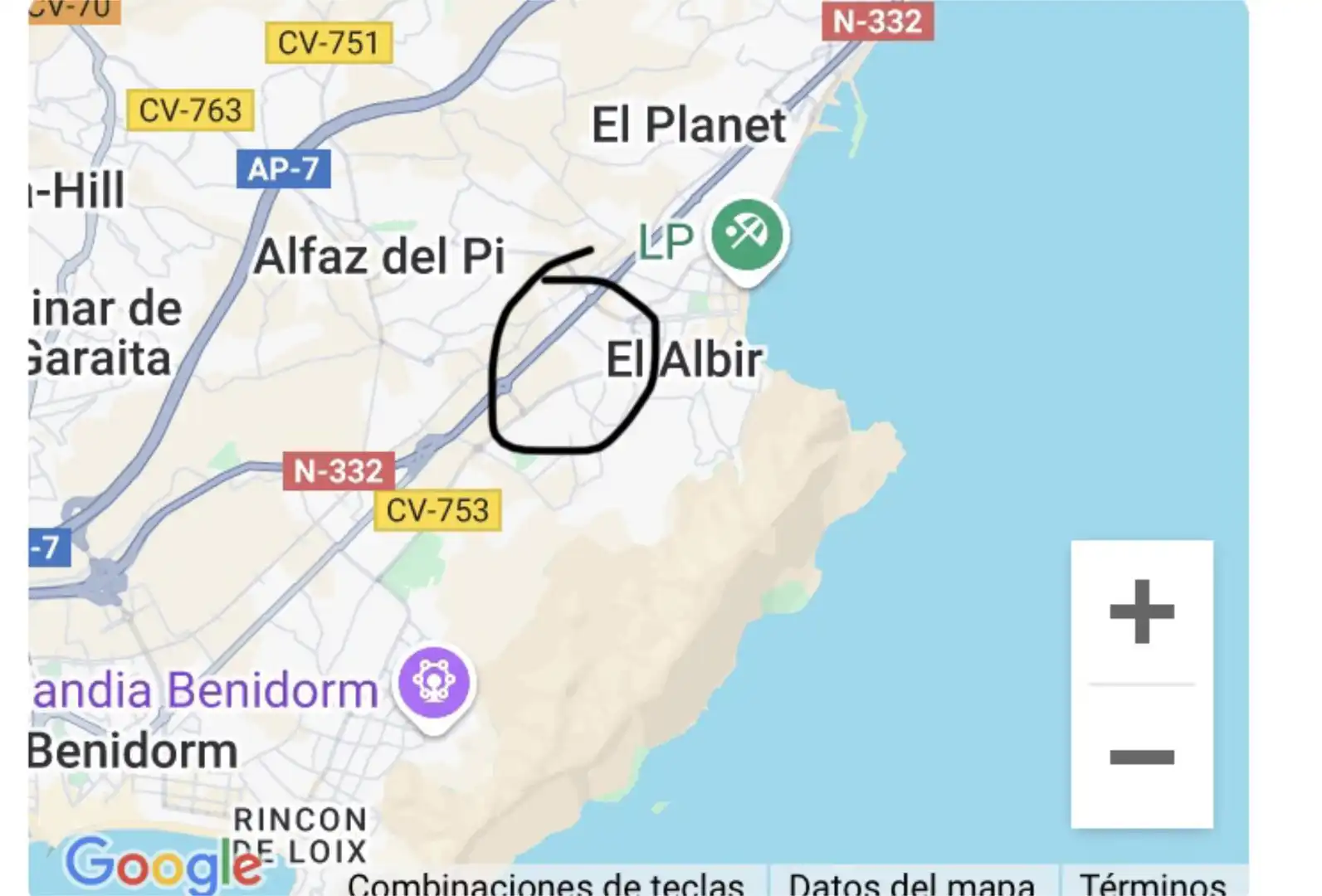 Country homes for sale in Benidorm