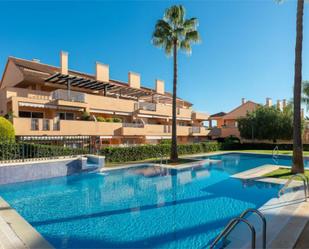 Exterior view of Flat to rent in Marbella  with Air Conditioner, Swimming Pool and Balcony